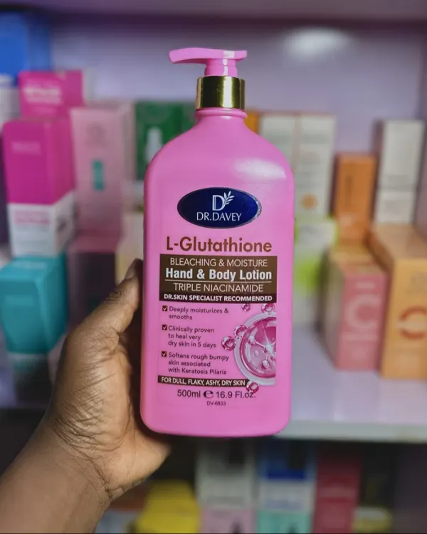 Dr. Davey L-Glutathione Body Lotion